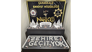 ÇANAKKALE'DE YASAKLI MADDE OPERASYONU: 2 KİŞİ TUTUKLANDI