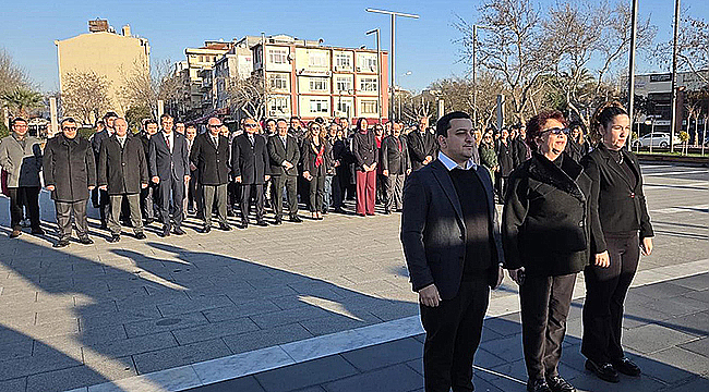 ÇTSO 37. VERGİ HAFTASI KAPSAMINDA DÜZENLENEN ÇELENK TÖRENİNE KATILDI