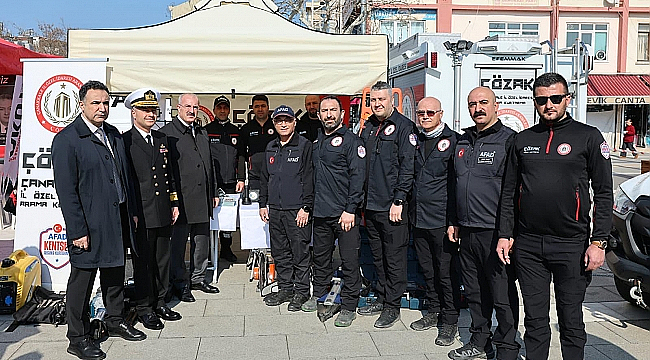 DEPREM HAFTASI'NDA AFAD STANTLARINA YOĞUN İLGİ