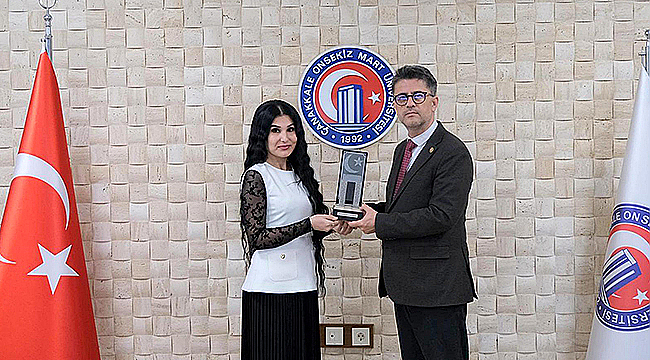 URGENCH DEVLET ÜNİVERSİTESİ'NDEN ÇOMÜ'YE AKADEMİK ZİYARET