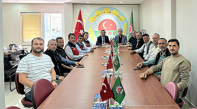 ÇİFTÇİLER HAFTASINDA ZİRAAT ODASI ZİYARETİ