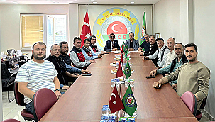 ÇİFTÇİLER HAFTASINDA ZİRAAT ODASI ZİYARETİ