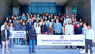 TRAKYA ÜNİVERSİTELER BİRLİĞİ TÖMER ALT ÇALIŞMA GRUBU ÇOMÜ'DE BULUŞTU