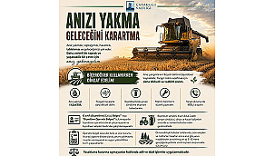 ÇANAKKALE VALİLİĞİ'NDEN HASAT DÖNEMİ ÖNCESİ ÜRETİCİLERE UYARI!