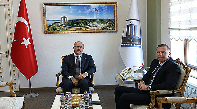  CUMHURİYET BAŞSAVCISI GÜRDOĞAN'DAN VALİ TORAMAN'A VEDA ZİYARETİ