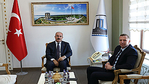  CUMHURİYET BAŞSAVCISI GÜRDOĞAN'DAN VALİ TORAMAN'A VEDA ZİYARETİ