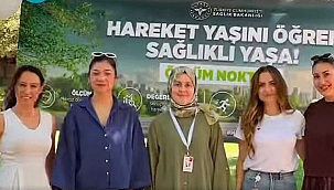 "HAREKET YAŞINI ÖĞREN, SAĞLIKLI YAŞA" KAMPANYASI BAŞLIYOR
