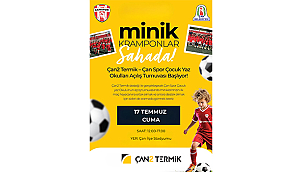 ÇAN2 TERMİK'TEN MİNİK SPORCULARA 4. YIL DESTEĞİ