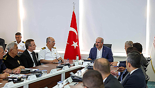 ÇANAKKALE'DE İL GÜVENLİK VE ASAYİŞ TOPLANTISI GERÇEKLEŞTİRİLDİ