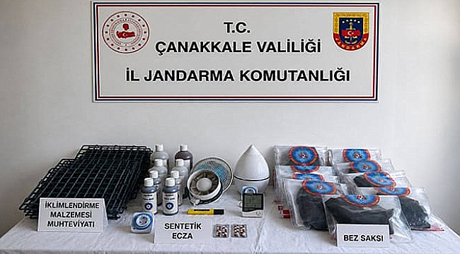 ÇANAKKALE'DE NARKOTİK OPERASYONU