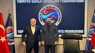 TURGAY KILIÇ'DAN TÜRKİYE SU ALTI SPORLARI FEDERASYONUNA ZİYARET