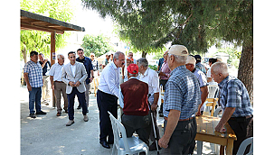 VALİ TORAMAN KARAİNEBEYLİ KÖYÜ'NDE VATANDAŞLARLA BULUŞTU
