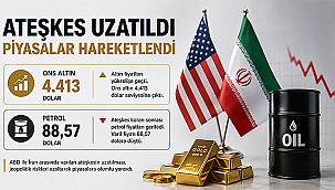 ATEŞKES KARARI PİYASALARI HAREKETLENDİRDİ: ALTIN YÜKSELDİ, PETROL GERİLEDİ