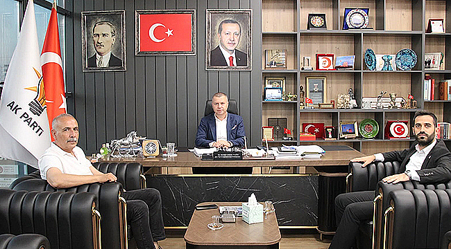 ECEABAT BELEDİYE BAŞKANI ZİLELİ'DEN AK PARTİ İL BAŞKANI KUZU'YA ZİYARET