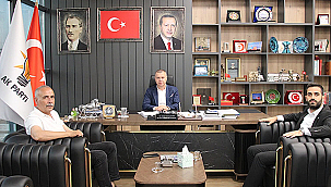 ECEABAT BELEDİYE BAŞKANI ZİLELİ'DEN AK PARTİ İL BAŞKANI KUZU'YA ZİYARET