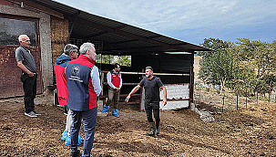  BİGA'DA KIRSAL BEREKET PROJESİ SAHADA
