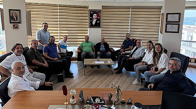 ÇANAKKALE BEŞİKTAŞLILARDAN BAŞKAN BİROL ARSLAN'A ZİYARET