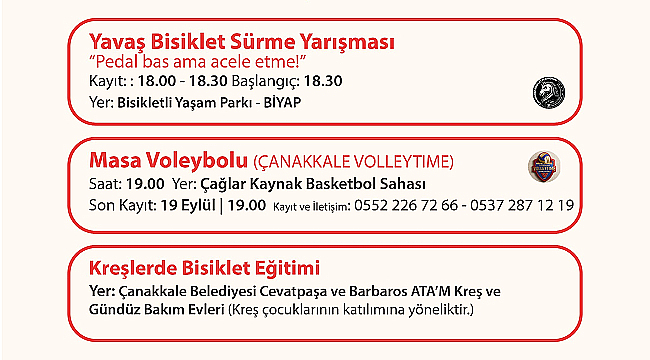 ÇANAKKALE'DE HAREKETLİ HAFTADA SON İKİ GÜN