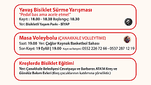 ÇANAKKALE'DE HAREKETLİ HAFTADA SON İKİ GÜN