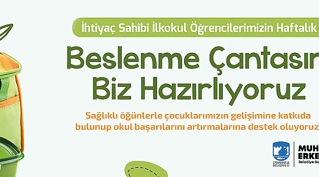 ÇANAKKALE'DE ÖĞRENCİLER İÇİN BESLENME SAATİ UYGULAMASI