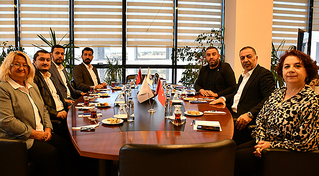 İNŞAAT MÜHENDİSLERİ ODASI, ÇANAKKALE TİCARET VE SANAYİ ODASI'NI ZİYARET ETTİ