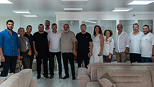 ŞAKİR SEMİZOĞLU'NDAN LAPSEKİ'DE ÜYE VE BELEDİYE ZİYARETLERİ