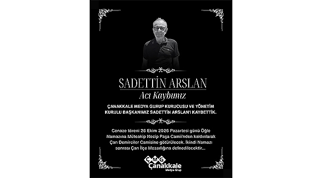 ACIMIZ BÜYÜK, BAŞIMIZ SAĞOLSUN!