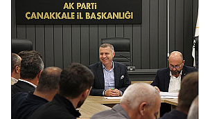 AK PARTİ'DE GÜNDEM VE TEŞKİLAT TOPLANTILARI