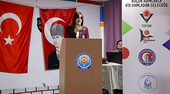 ÇANAKKALE'DE "BİR DAMLADAN GELECEĞE" PROJESİ TAMAMLANDI