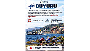 GESTAŞ'TAN GRAN FONDO ÇANAKKALE BİSİKLET YARIŞI NEDENİYLE SEFER UYARISI