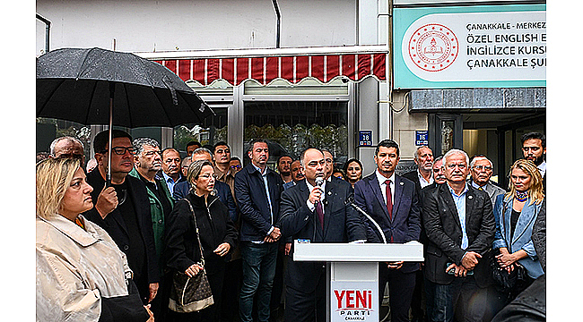 YENİ PARTİ'DE İL BAŞKANLIĞI İÇİN İBRAHİM CAN ERGUN ADAYLIĞINI AÇIKLADI